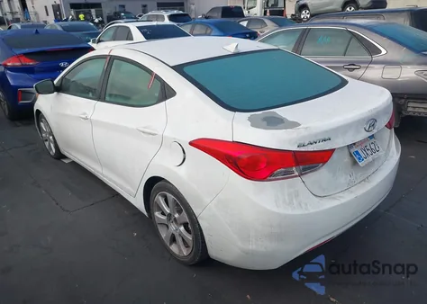 2013 Hyundai Elantra Limited из США, поврежденный, VIN 5NPDH4AE5DH226930
